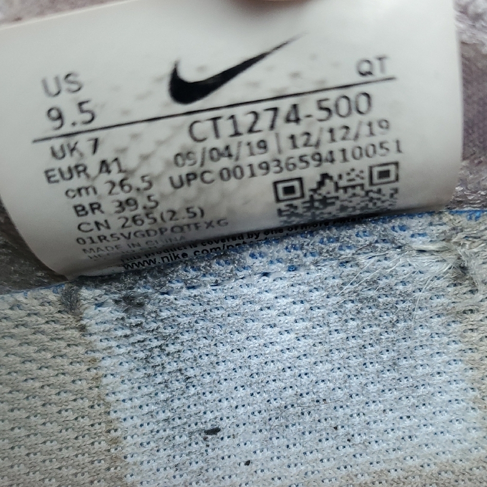 Nike Air Max Vapor Flyknit 3 Women's Gray Running Shoes - Picture 9 of 16